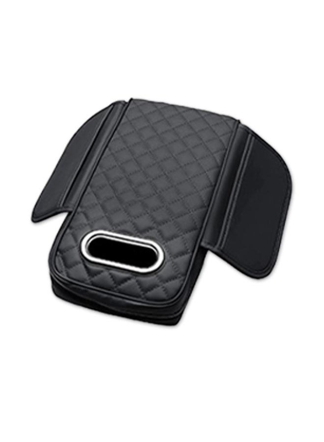 Seametal SEAMETAL Car Armrest Cover Leather Memory Foam Height Pad With Tissue Center Box Car Storage Bag