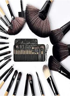 oem 24Pcs professional makeup brush set for foundation powder cosmetic tools eyeshadow blending eyebrow blush women girls face concealer 
