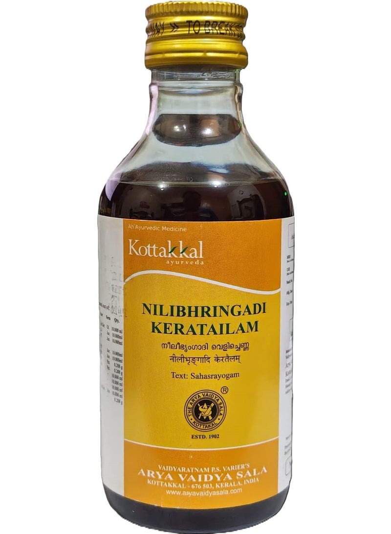 Kottakkal ayurveda Nilibhringadi Keratailam 200ml - Image 1