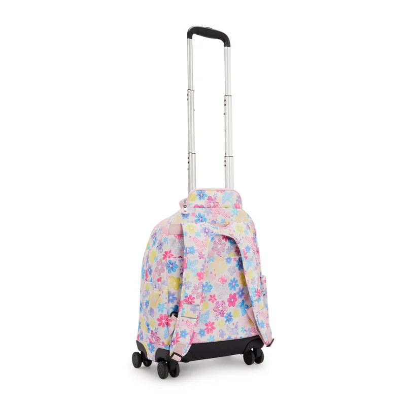 Kipling Kipling  New Zea Flower Stamp Large Wheeled Backpack with Laptop Compartment I4674-8EM