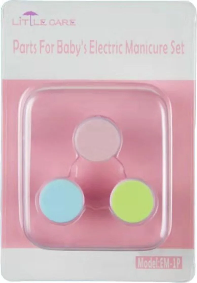 Bizimevde Baby Child Rotary Battery Operated Nail Filing Machine Spare Tip