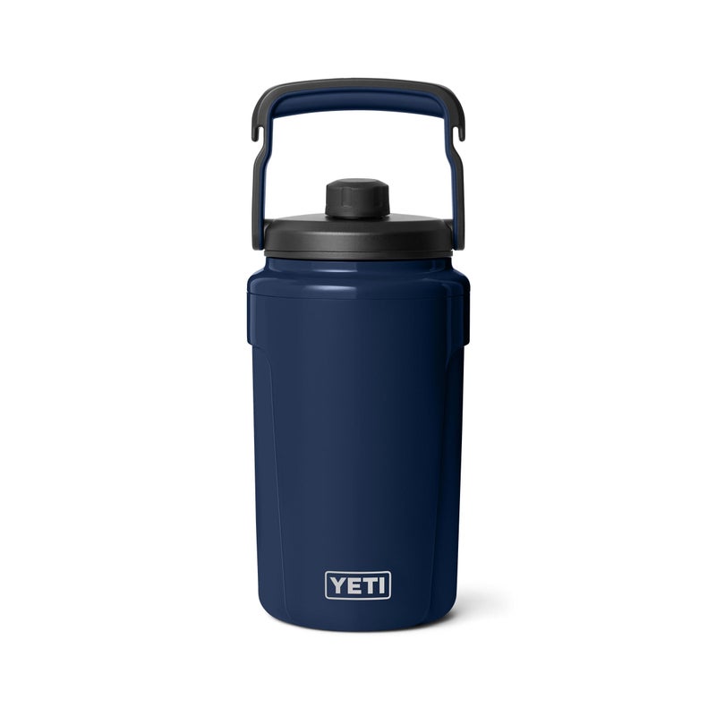 YETI Silo Half Gallon Insulated Chug Cap Water Jug â€“ Leakproof, Lightweight Sports Bottle with Fence Hook Handle â€“ Keeps Drinks Ice-Cold â€“ Ideal for Gym, Sports & Tournaments, Navy - Image 1