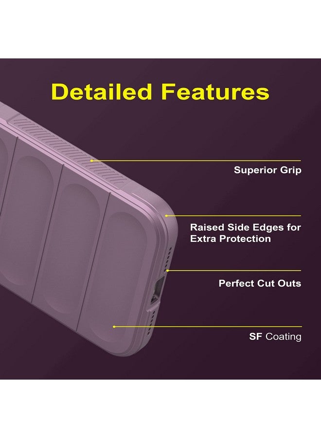 ZAPCASE غطاء خلفي من زابكيس لهاتف ريالمي 10 برو 5G | متوافق مع غطاء خلفي لريالمي 10 برو 5G | غطاء سحري من السيليكون السائل مع حماية للكاميرا | لافندر - Image 2