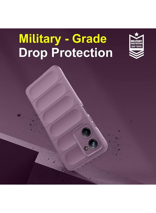 ZAPCASE غطاء خلفي من زابكيس لهاتف ريالمي 10 برو 5G | متوافق مع غطاء خلفي لريالمي 10 برو 5G | غطاء سحري من السيليكون السائل مع حماية للكاميرا | لافندر - Image 5