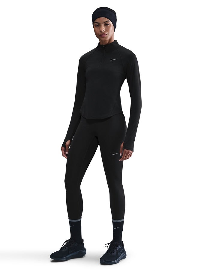 Nike Women’S Nike Tempo Swoosh Haberdashery Dri-Fit Half-Zip Top - Image 1