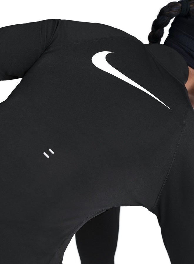 Nike Women’S Nike Tempo Swoosh Haberdashery Dri-Fit Half-Zip Top - Image 4