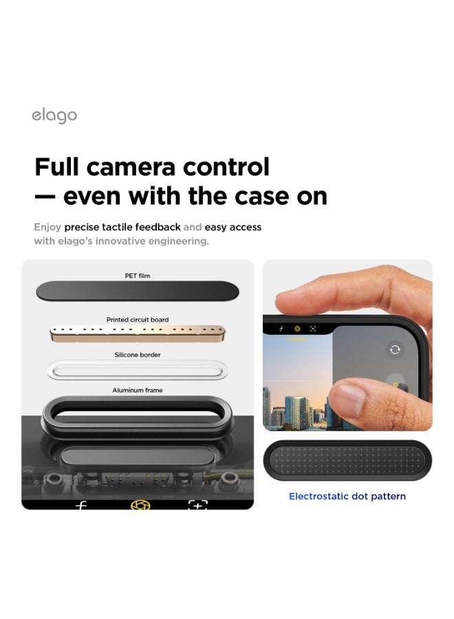 Elago Magnetic Armor Ring Stand for iPhone 17 Pro Max MagSafe Case Cover [MagSafe compatible] - Black - Image 4