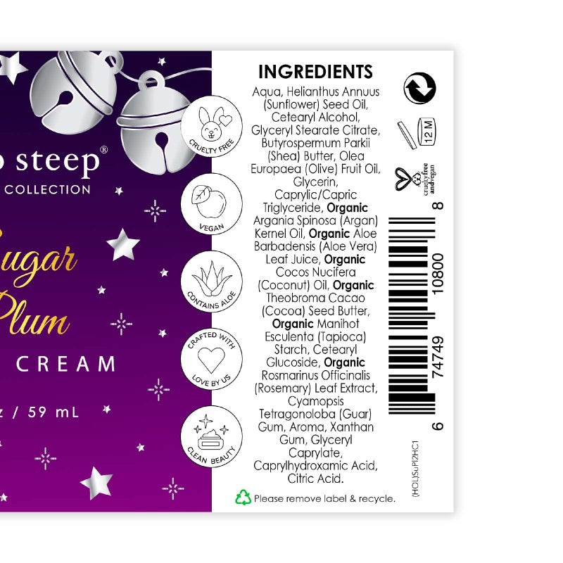 Deep Steep Liquid Hand Wash, Sugar Plum, 17.6 oz â€“ Moisturizing Cleanser with Olive Oil, Aloe Vera, Glycerin & Hyaluronic Acid â€“ Vegan, Clean Beauty, Soft & Nourished Hands - Image 2