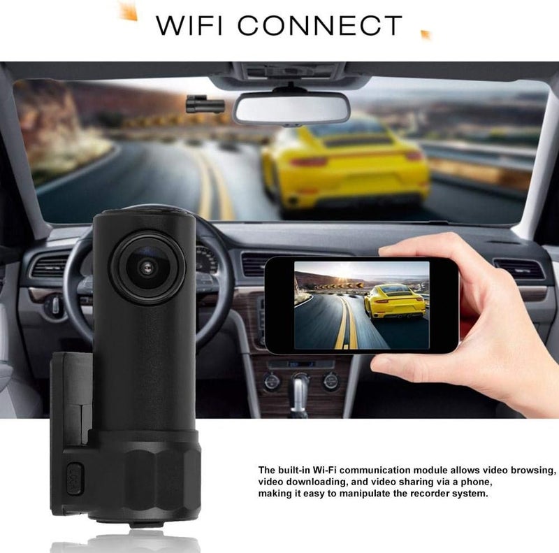 klarako كاميرا داش سيارة عالمية 1080P HD من كلاراكو مع واي فاي لتسجيل فيديو القيادة وحركة المرور - Image 2