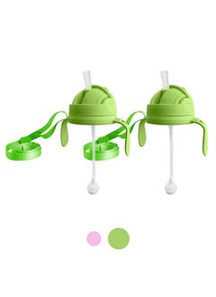 3-In-1 Weighted Straw Sippy Cup Conversion Kit For Comotomo Baby Bottles | Compatible With Comotomo 5 Ounce & 8 Ounce Bottles | Versatile Leak-Proof Lid | Easy To Clean - Green (2 Pack) - pzsku/Z9F7CF3A70953BD03C1EBZ/45/_/1735214449/be0c7893-9d1e-4aba-af9c-f59132194dad