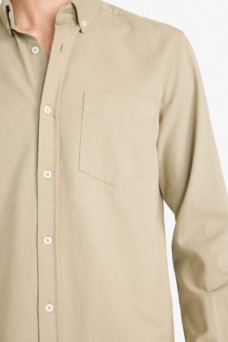 DeFacto Regular Fit Gabardine Shirt - Image 4