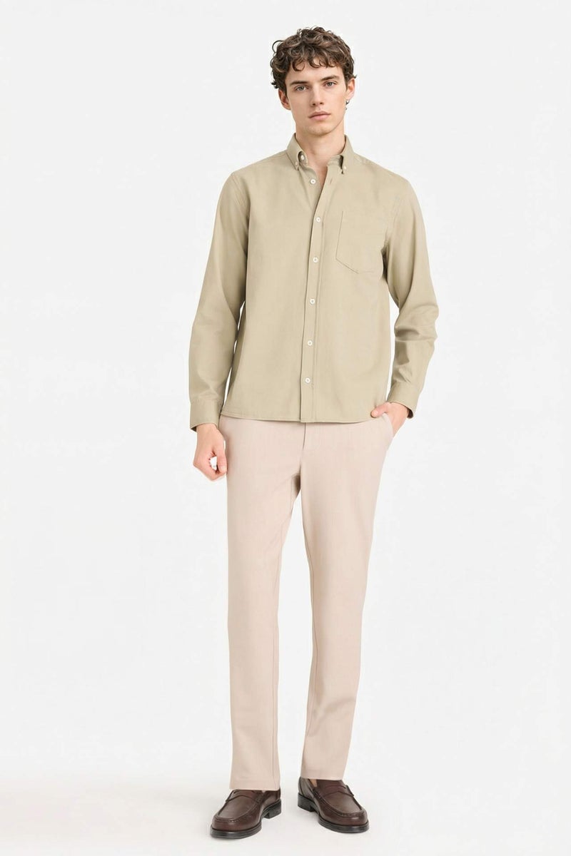 DeFacto Regular Fit Gabardine Shirt - Image 2