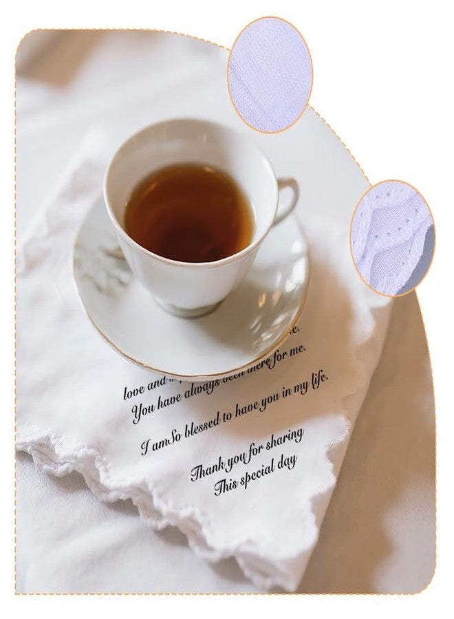 Yreamont Papa Gifts from Granddaughter Grandson on Wedding Day, Embroidered Wedding Handkerchief for Men Grandpa Grandfather Papa Gift for Men Grandpa Grandfather Handkerchiefs - Image 2