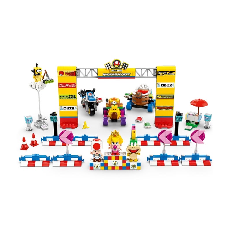 LEGO - Super Mario Baby Peach & Grand Prix Set 823 Pieces - 72036 - Image 4