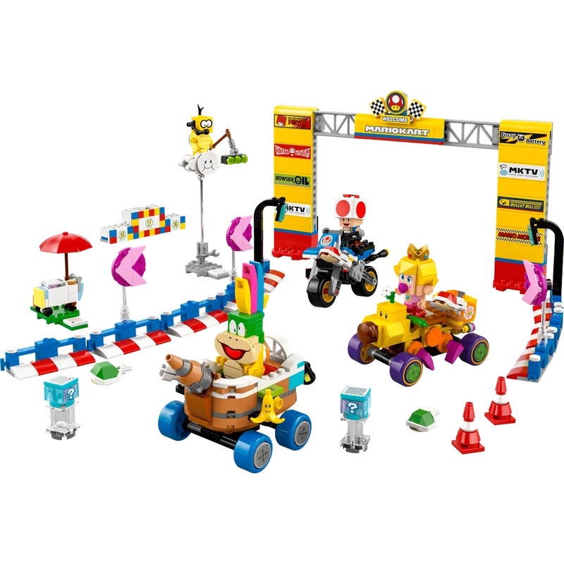 LEGO - Super Mario Baby Peach & Grand Prix Set 823 Pieces - 72036 - Image 3