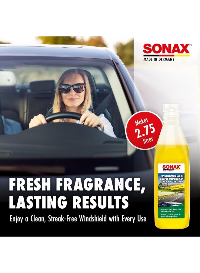 SONAX سائل تنظيف الزجاج الأمامي من سونكس بنكهة الحمضيات (250 مل) - منظف زجاج فعال لرؤية واضحة، حماية من الصقيع، ورائحة منعشة - Image 5