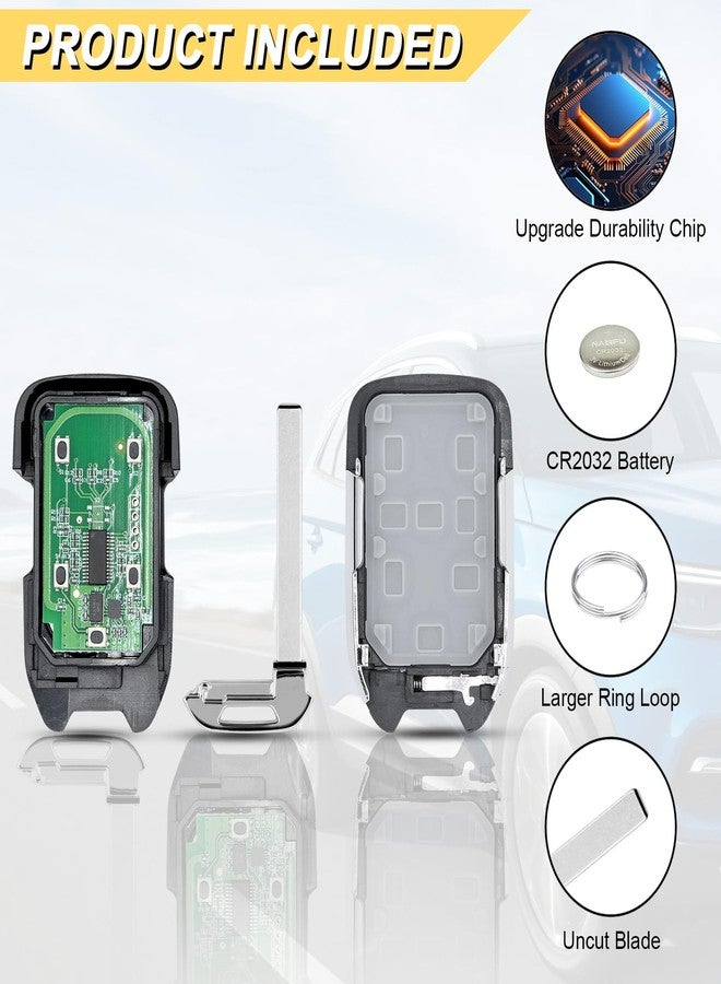 Vurkcy Key Fob Replacement for 2019-2022 Chevrolet Silverado/ 19-22 GMC Sierra, HYQ4EA - Image 5