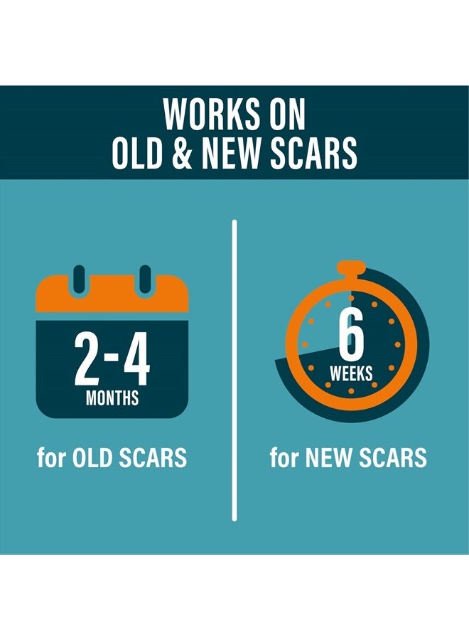 Nuvadermis شرائح سيليكون للندبات، شريط، شرائط - مختبرة في الولايات المتحدة - علاج الكيلويد، عملية قيصرية، شد البطن - ككريم جراحي، جل، لاصق، ضمادة، وسادة - علاج ندبات الجراحة - 4 عبوات 5.7"x1.57" - Image 4