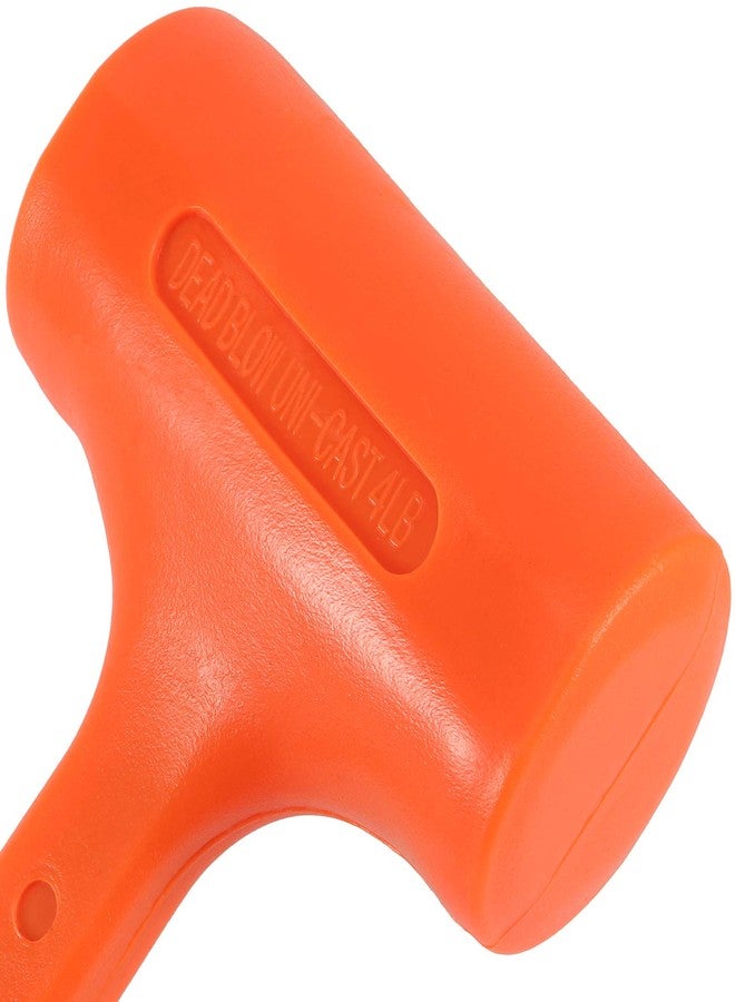 ZEONHAK Rubber Mallet, ZEONHAK 2 PCS 14.2 x 5.3 Inches 4 Lbs Dead Blow Hammer, Rubber Hammer, Bounce Resistant, Non-Spgarking - Image 3