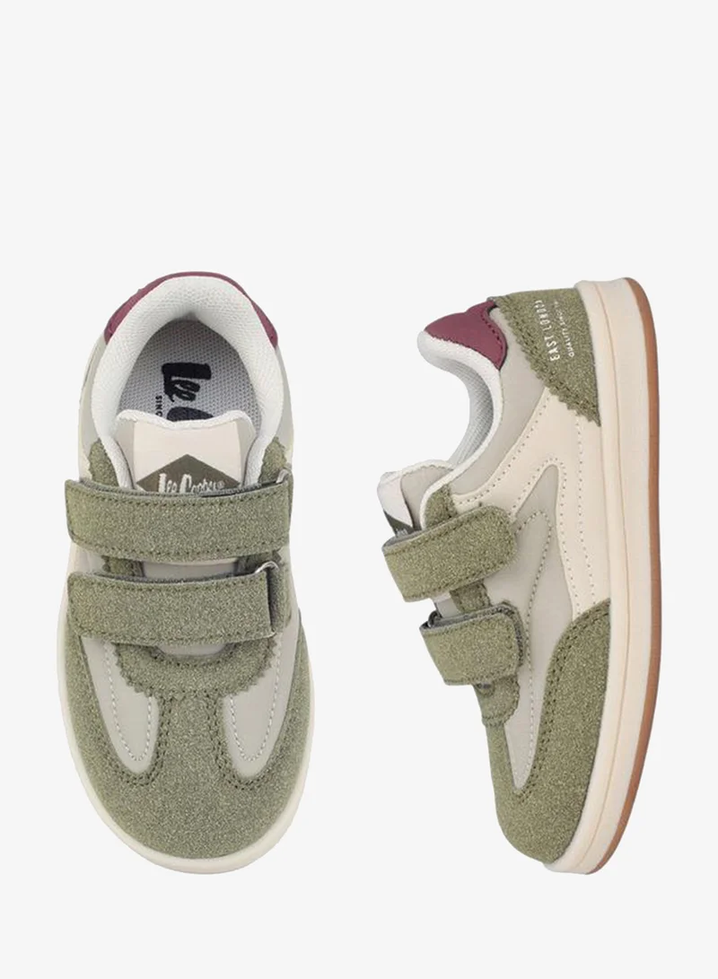 لي كوبر Kids Hook & Loop School Sneakers