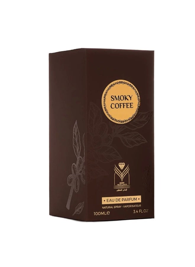 ALMAS PERFUMES Smoky Coffee - EDP -  For Unisex - 100ml - Image 4