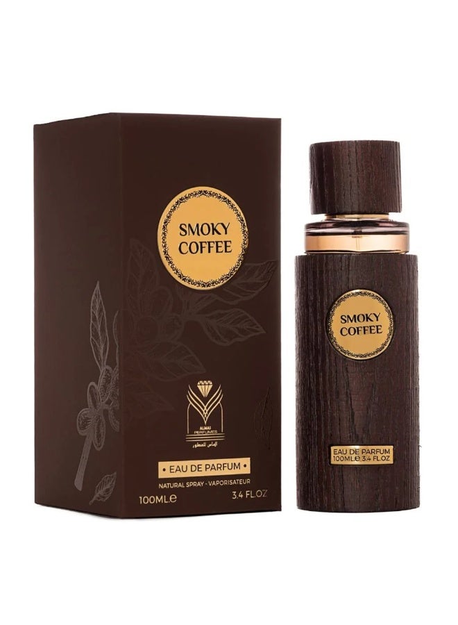 ALMAS PERFUMES Smoky Coffee - EDP -  For Unisex - 100ml - Image 1