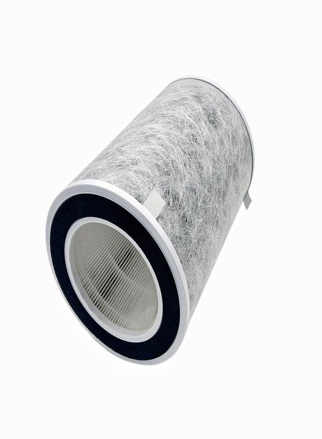 Slirceods HP302 HP200 Filter For Air Purifiers Compatible with Shark HP302 HP200 HP201 HP202 UA205 Air Purifiers MAX, MAX 3-IN-1 Series HC501 HC502 HC505. UA505, Part Number HE2FKBAS,(1pack) - Image 1
