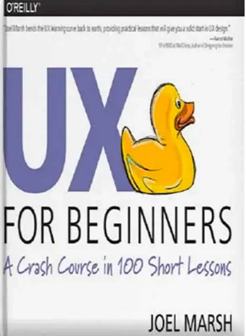 Book UX for Beginners: A Crash Course in 100 Short Lessons 