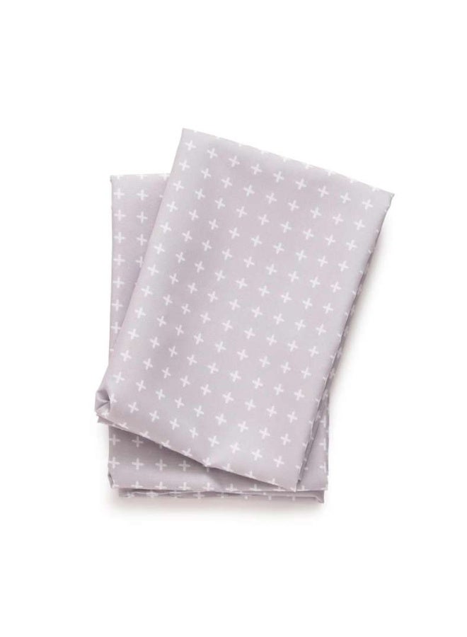 Pan Home Essential Flex 2-piece Pillow Case Set 50x75cm - Grey - Image 3