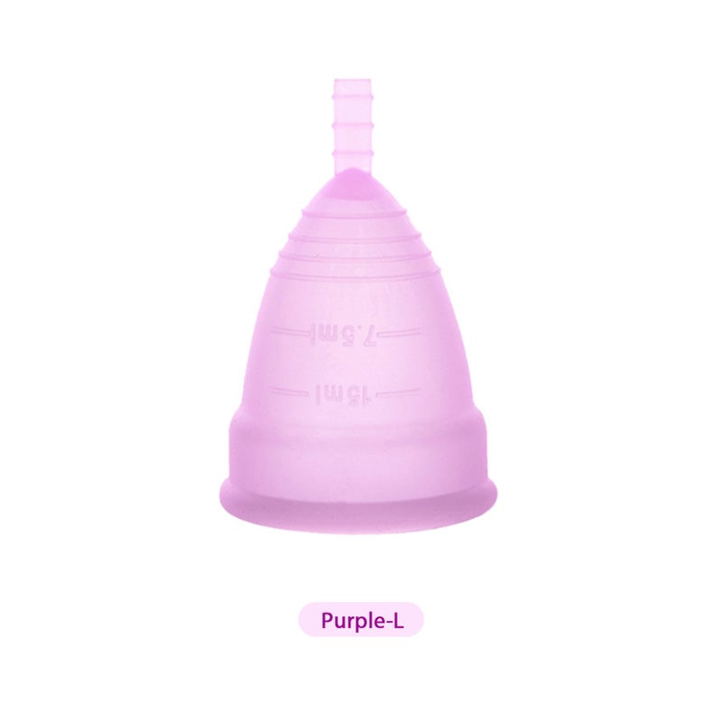 Women's Menstrual Cup Medical Silica Gel Food Grade Material Menstrual Period Cup can be Recycled Feminine Hygiene Menstrual Cup Multiple Specifications Optional - Image 1