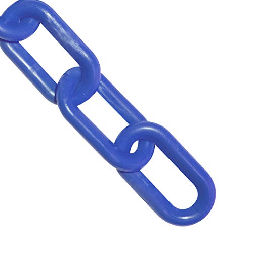 Mr. Chain Plastic Barrier Chain, Blue, 2-Inch Link Diameter, 25-Foot Length (50006-25), 1 Count (Pack of 1) - Image 4