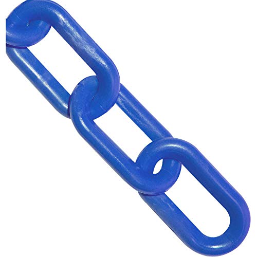 Mr. Chain Plastic Barrier Chain, Blue, 2-Inch Link Diameter, 25-Foot Length (50006-25), 1 Count (Pack of 1) - Image 3