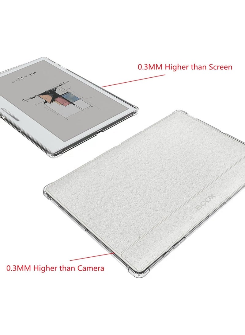 Onyx Boox Go Color 7 inch 2024 2 Pack Screen Protector Transparent TPU Flexible Anti scratch Case with Reinforced Corners Ultra thin Silicone Anti Shock - Image 4