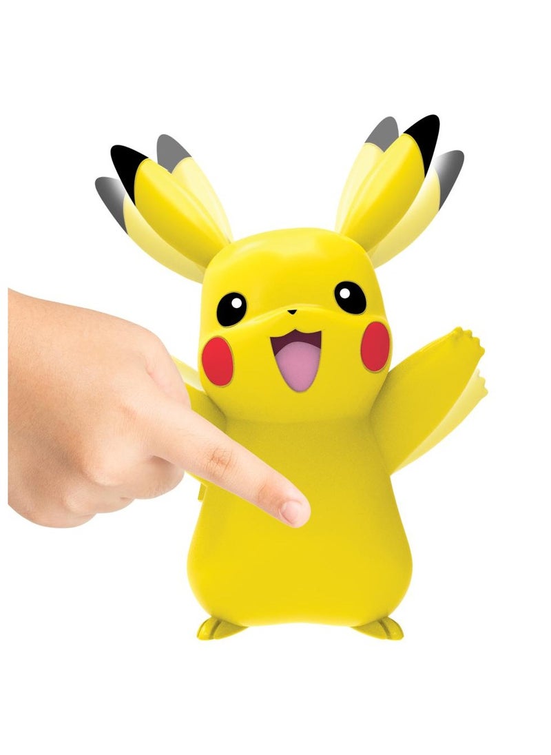 Pokemon Pokemon Deluxe Figure My Partner Pikachu | Collectible Figure | Interactive Figure | Action Figure | Perfect Gift for Kids and Collectors  - Image 4