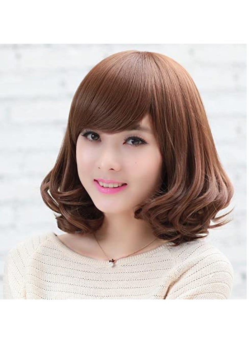 إستيل باروكة فايبر مقاومة للحرارة ، مظهر طبيعي ، حليقة ، مموج ، مستقيم ، طويل ، قصير ، أسود ، بني ، من أجل تأثيري للاستخدام اليومي للحفلات ، شعر مستعار اصطناعي بديل للنساء الموضة - Image 2