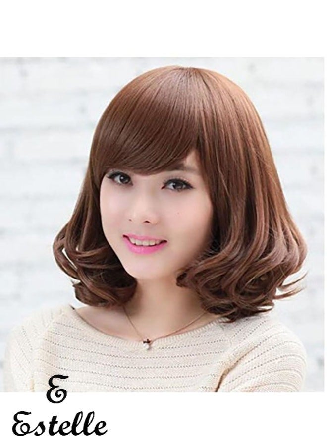 إستيل باروكة فايبر مقاومة للحرارة ، مظهر طبيعي ، حليقة ، مموج ، مستقيم ، طويل ، قصير ، أسود ، بني ، من أجل تأثيري للاستخدام اليومي للحفلات ، شعر مستعار اصطناعي بديل للنساء الموضة - Image 1