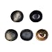 Colias Wing Colias Wing 3.5" Retro Style Black/Brown Stylish Design Multipurpose Porcelain Side Dish Bowl Seasoning Dishes Soy  - Image 2
