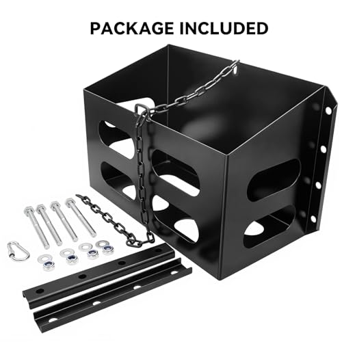 AUTDOUR Jerry Gas Cans Holder Rack 5 Gallon/20 Liter, Lockable Metal Steel Jerry Gasoline Cans Mount Brackets, Fuel Jug holder Rack, Water Container Holder Rack for Camping, Overlanding - Image 5