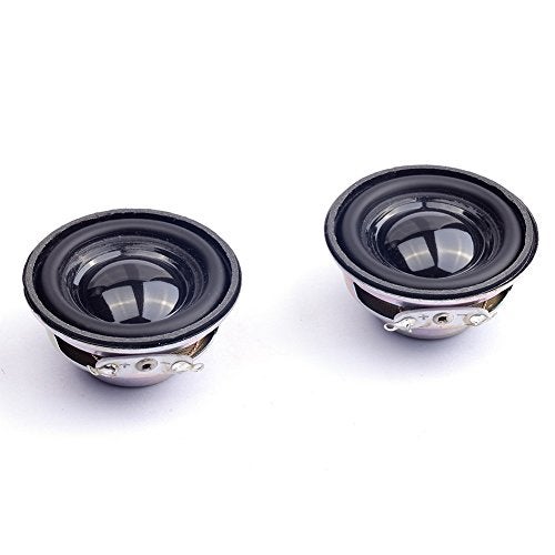 Cylewet 2Pcs Diameter 4cm 4ohm 3W Loudspeaker Audio Speaker Stereo Woofer for Arduino (Pack of 2) CYT1026 - Image 1