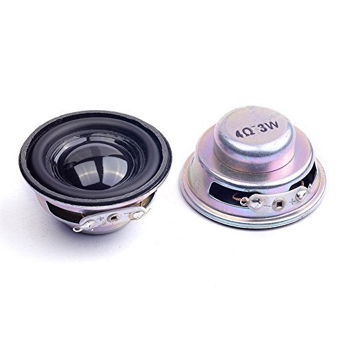 Cylewet 2Pcs Diameter 4cm 4ohm 3W Loudspeaker Audio Speaker Stereo Woofer for Arduino (Pack of 2) CYT1026 - Image 3
