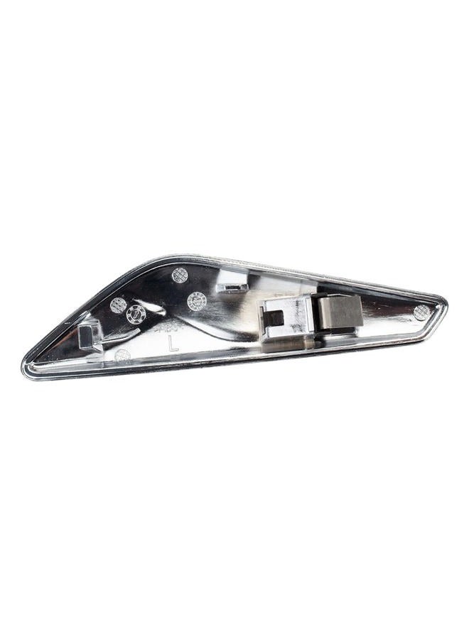 RLB-HILON Left Side Front Fender Chrome Finisher Compatible with BMW X3 F25 X4 F26 2013 to 2017 Year Replaces# 51117338569 51-11-7-338-569 - Image 3