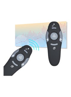NIBEMINENT 2.4GHz Wireless Powerpoint Presenter Presentation Pointer PPT Clicker with Windows Mac OS Black  - Image 1