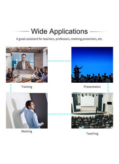 NIBEMINENT 2.4GHz Wireless Powerpoint Presenter Presentation Pointer PPT Clicker with Windows Mac OS Black  - Image 2