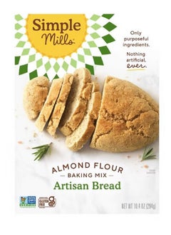 Simple Mills Almond Flour Baking Mix Artisan Bread  10.4 oz 294 g  - Image 1