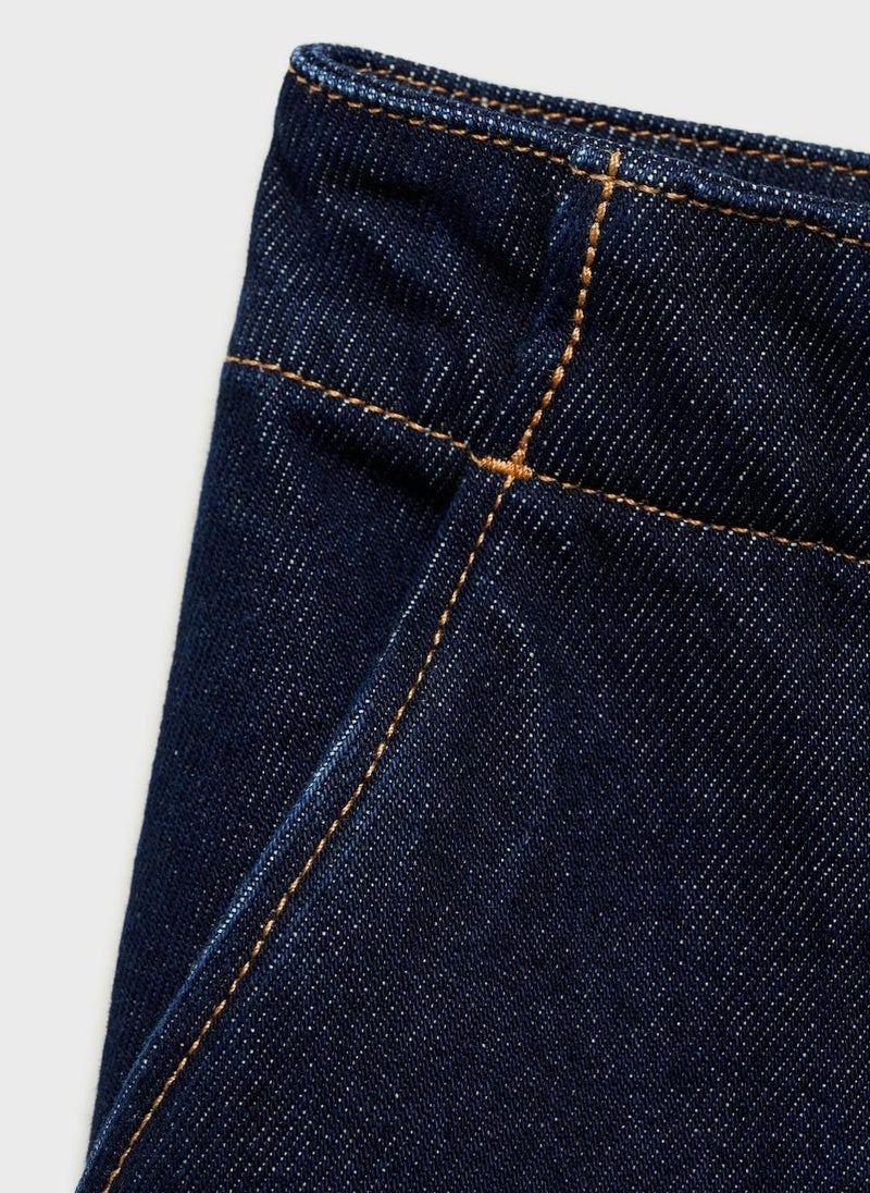 MANGO Flared Denim Skirt  - Image 3