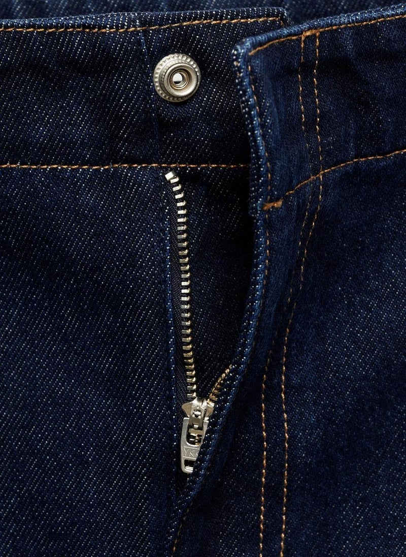 MANGO Flared Denim Skirt  - Image 2