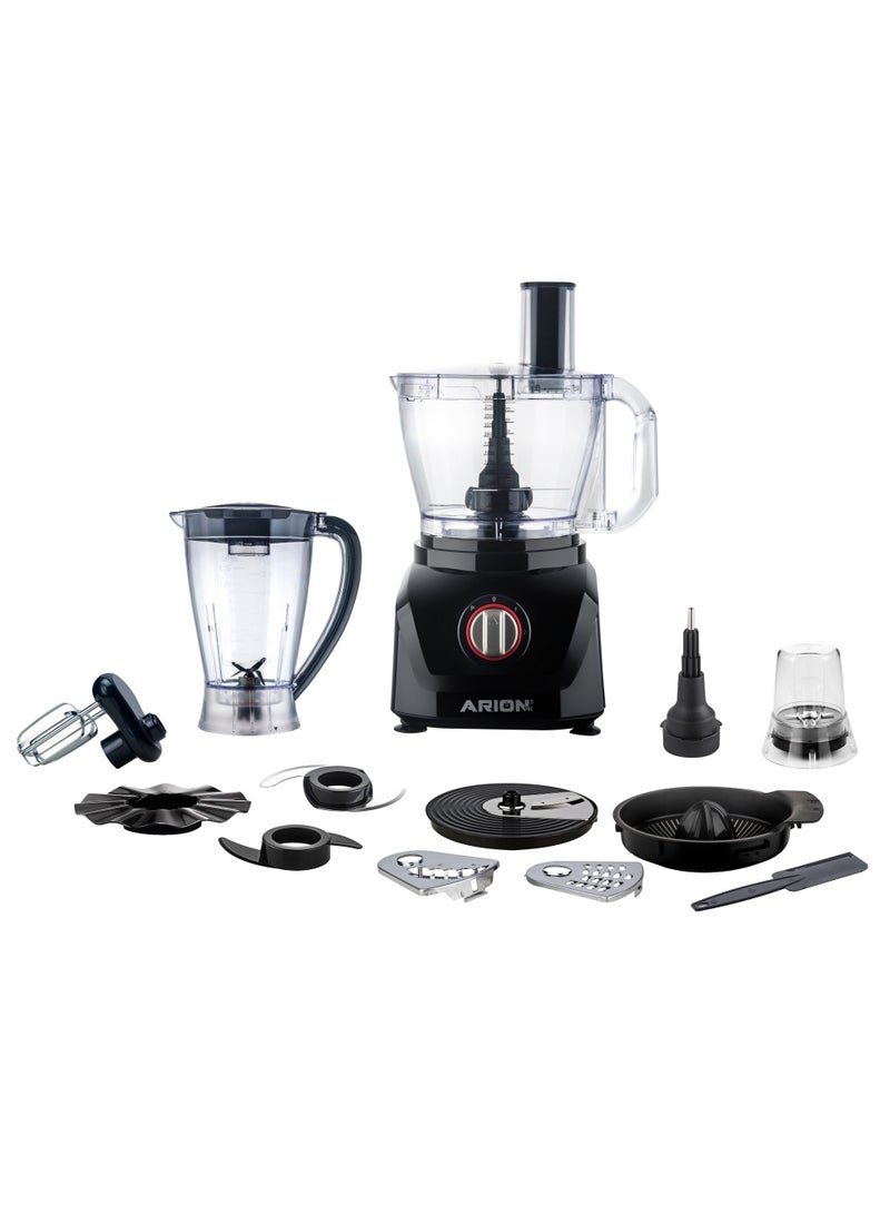 أريون محضرة طعام بخمسين وظيفة | محرك عالي الأداء 1500 واط | سعة وعاء 2 لتر | نظام شامل AR-1500W - Image 1