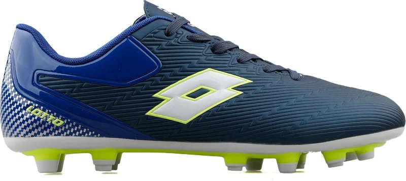 LOTTO Stonper Fg 2pr Navy White Men's Turf Football Boots 101180345 Blue