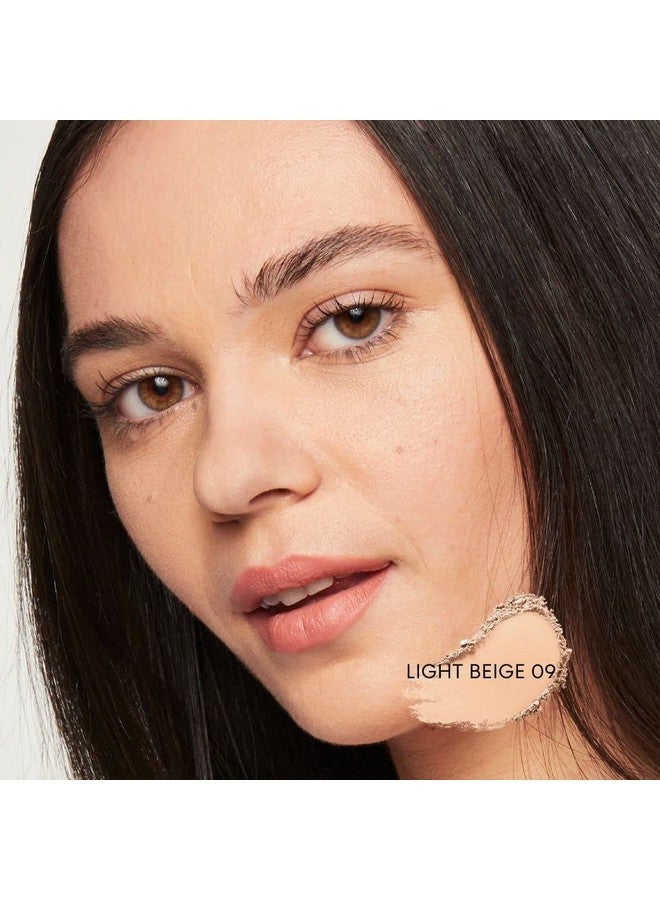 bareMinerals Matte Loose Mineral Foundation SPF 15, Powder Foundation Makeup, Buildable Coverage, Reduces Shine, Talc Free Foundation, Vegan (Light Beige 09) - Image 3