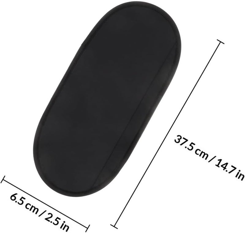 Car Visor Sunshade Blocker and Anti-Dazzle Front Seat Visor Extender, 1 Pair Windshield Sunshade Extenders for Driving Protection and Glare Reduction - Image 2